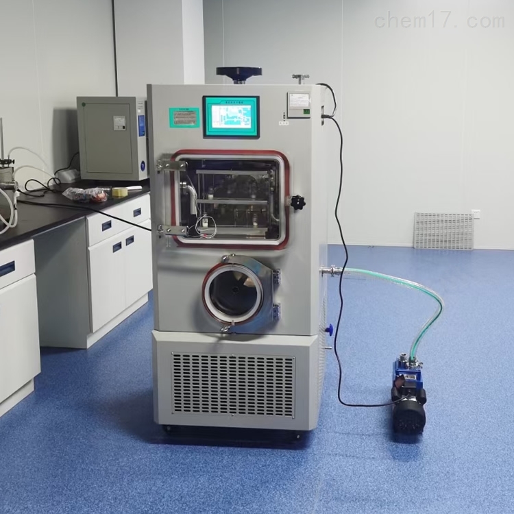 化妆品西林瓶冻干机LGJ-20F中试压盖价格