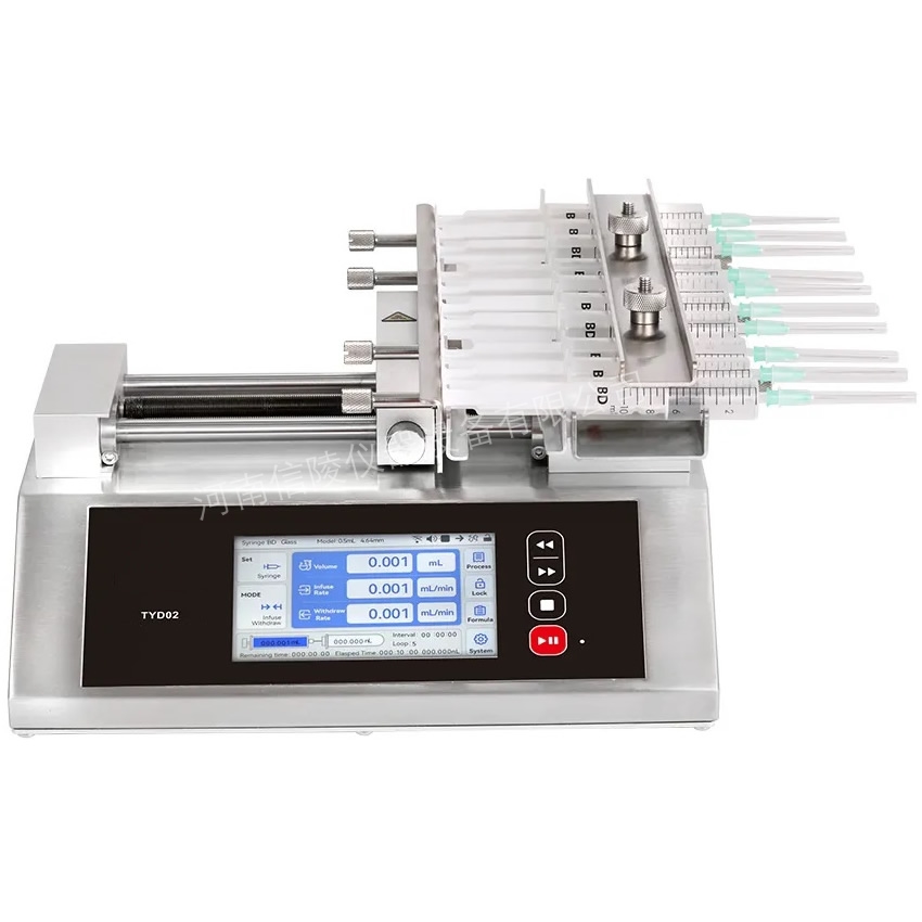 培养液连续传输TYD02-10实验室注射泵十通道