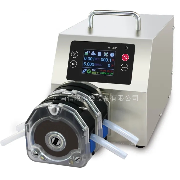 陶瓷浆料定时加料蠕动泵自吸批量连续灌装机