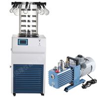 土壤有机物冷冻干燥机LGJ-12多歧管真空冻干