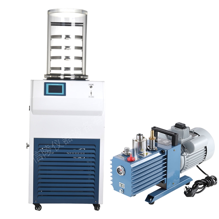 真空冷冻干燥机LGJ-12多肽冻干粉低温干燥1L