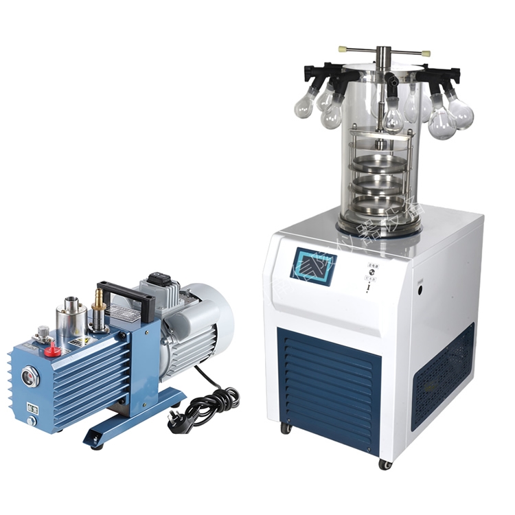 试剂组分冻干机西林瓶装粉压盖低温真空干燥