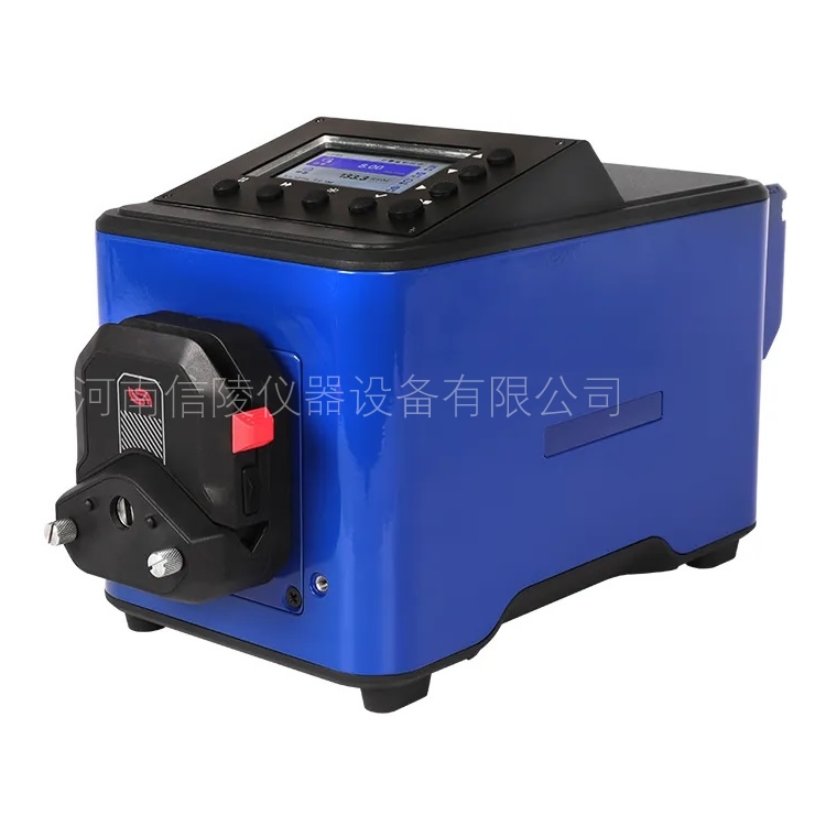 EF803药厂原料传输防爆蠕动泵液晶显示数据