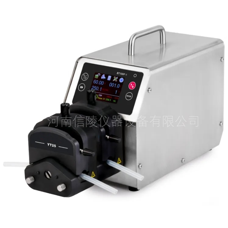 细胞培养定时灌装蠕动泵液量分配触屏分装机