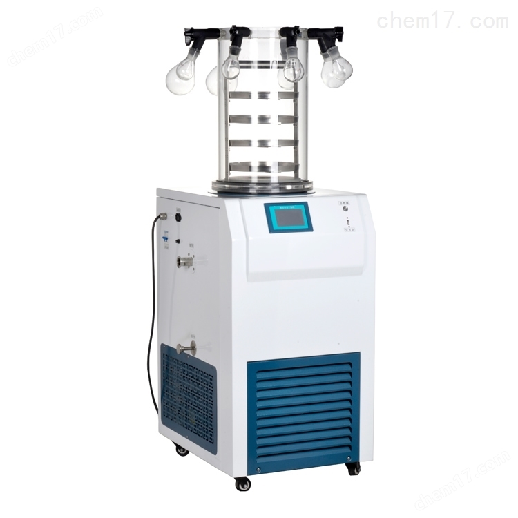实验室小试蛋白溶液真空冻干机配一台真空泵